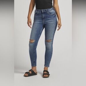 Silver Infinite Jeans